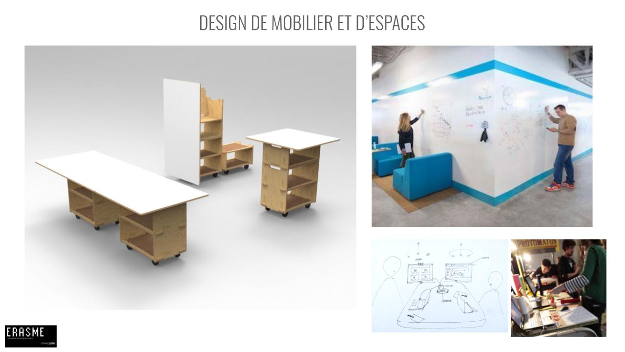 Le mobilier pop-up d'Erasme