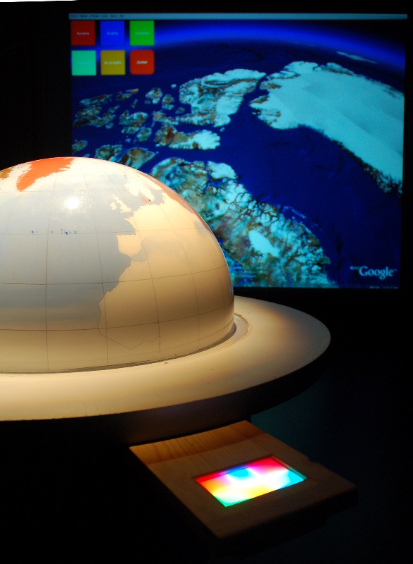 ERASME - Globe Interactif : réalisation technique